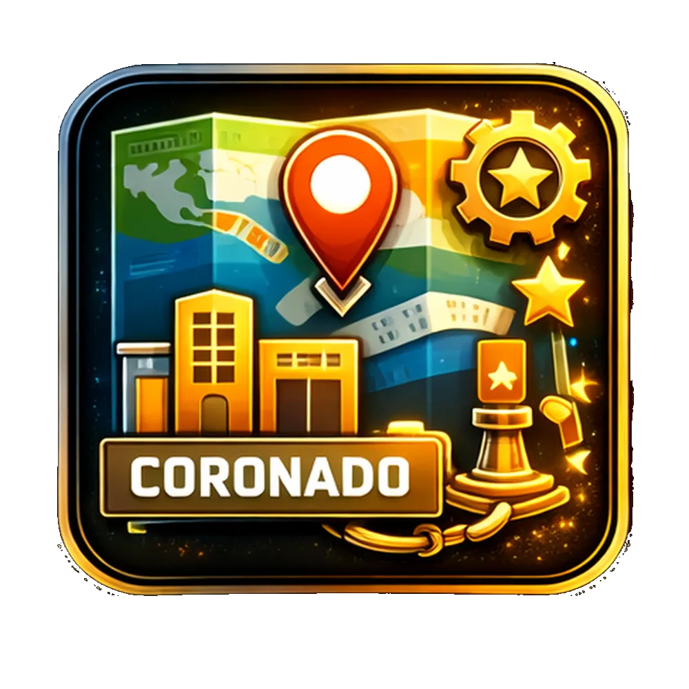 Google Maps local discovery icon representing visibility in Coronado search results