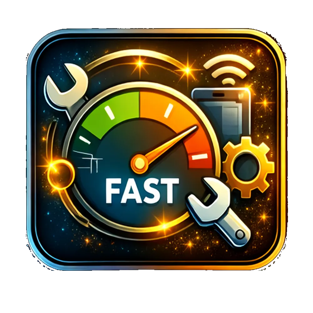 Mobile performance and site speed icon representing technical SEO improvements